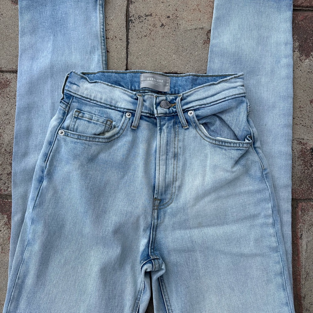 Everlane The Cheeky Split Hem Jeans